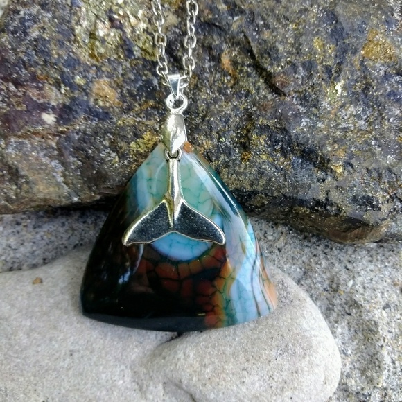 Nautical Stone Necklace - Picture 2 of 2